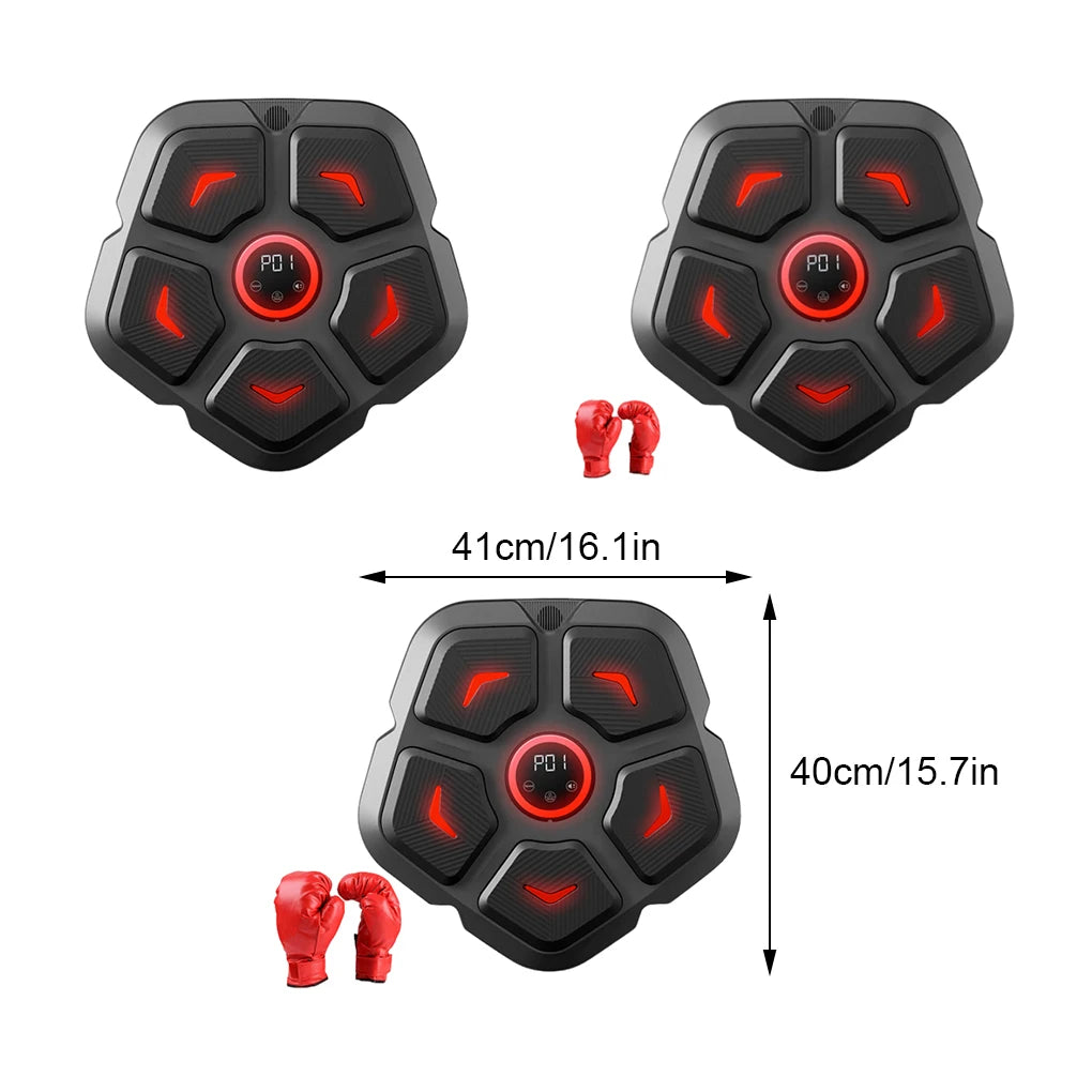 Smart Music Boxing Machine Sports Fitness Boxing Trainer For Adult/Children Home Exercise Response Training Boxing Target/Wall