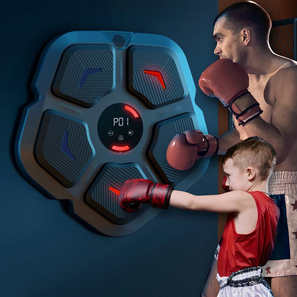 Smart Music Boxing Machine Sports Fitness Boxing Trainer For Adult/Children Home Exercise Response Training Boxing Target/Wall